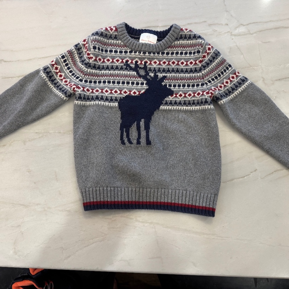 Hanna Andersson  kids Winter Sweater size 100 ( 4 ) EUC